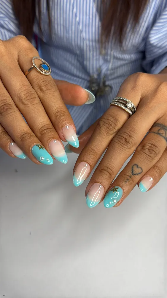 Glazed gel nail art design near NIBM Road, Pune