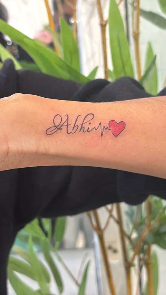 Delicate wrist tattoo design in Mohammed Wadi, Pune