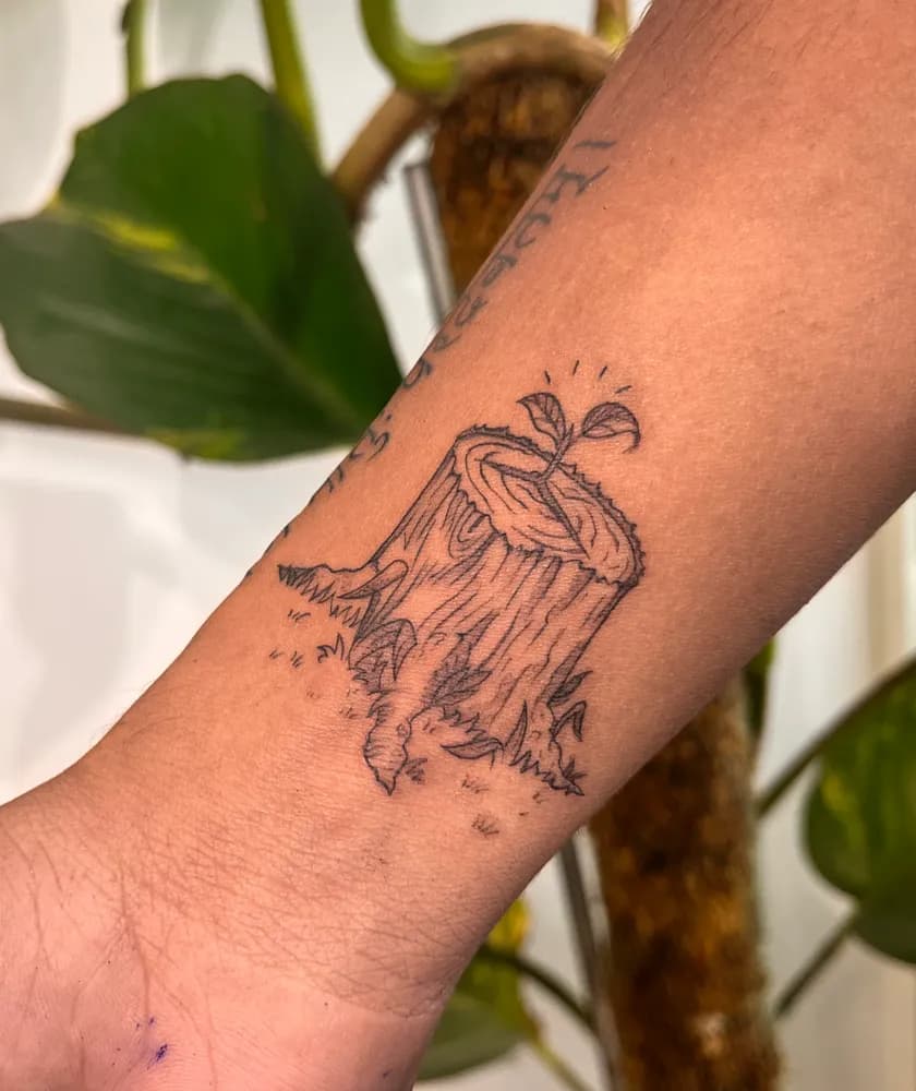 Detailed custom tattoo piece at Ink & Claws, Handewadi